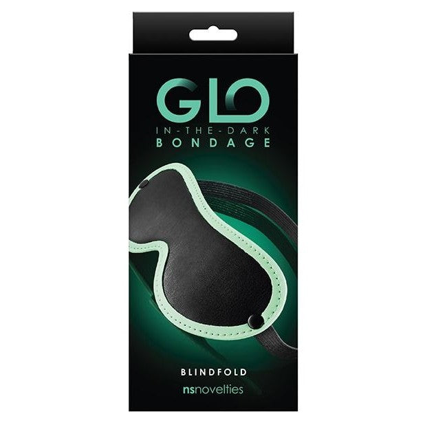 Glo Bondage Blindfold Green Intimates Adult Boutique