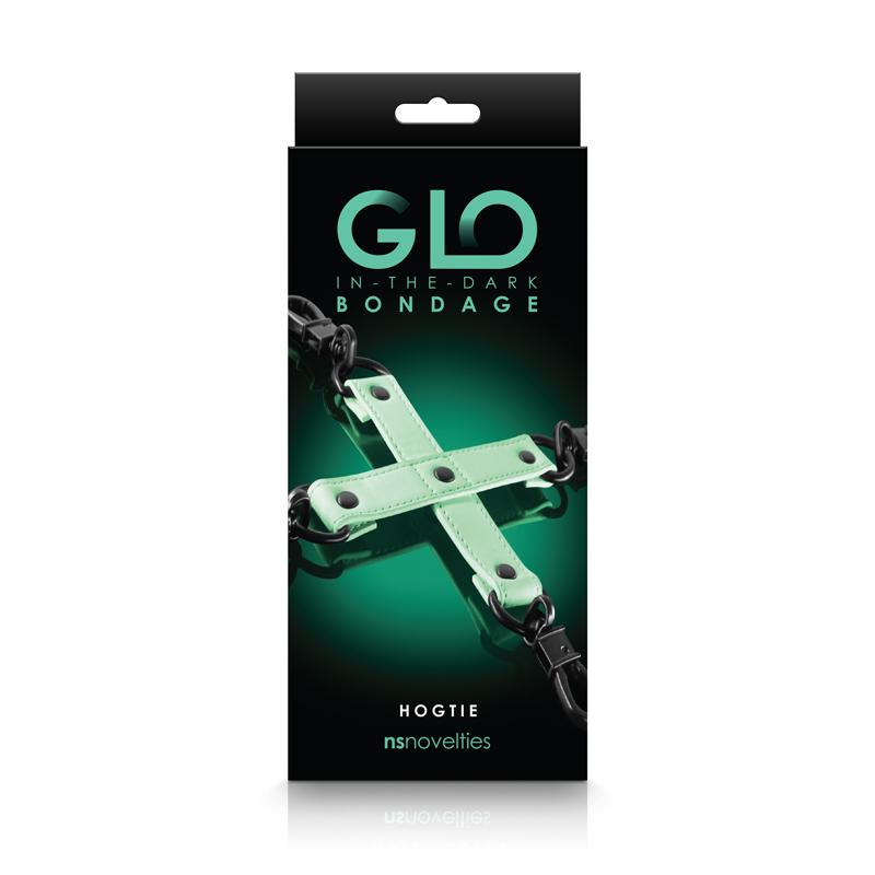 Glo Bondage Hog Tie Green Intimates Adult Boutique