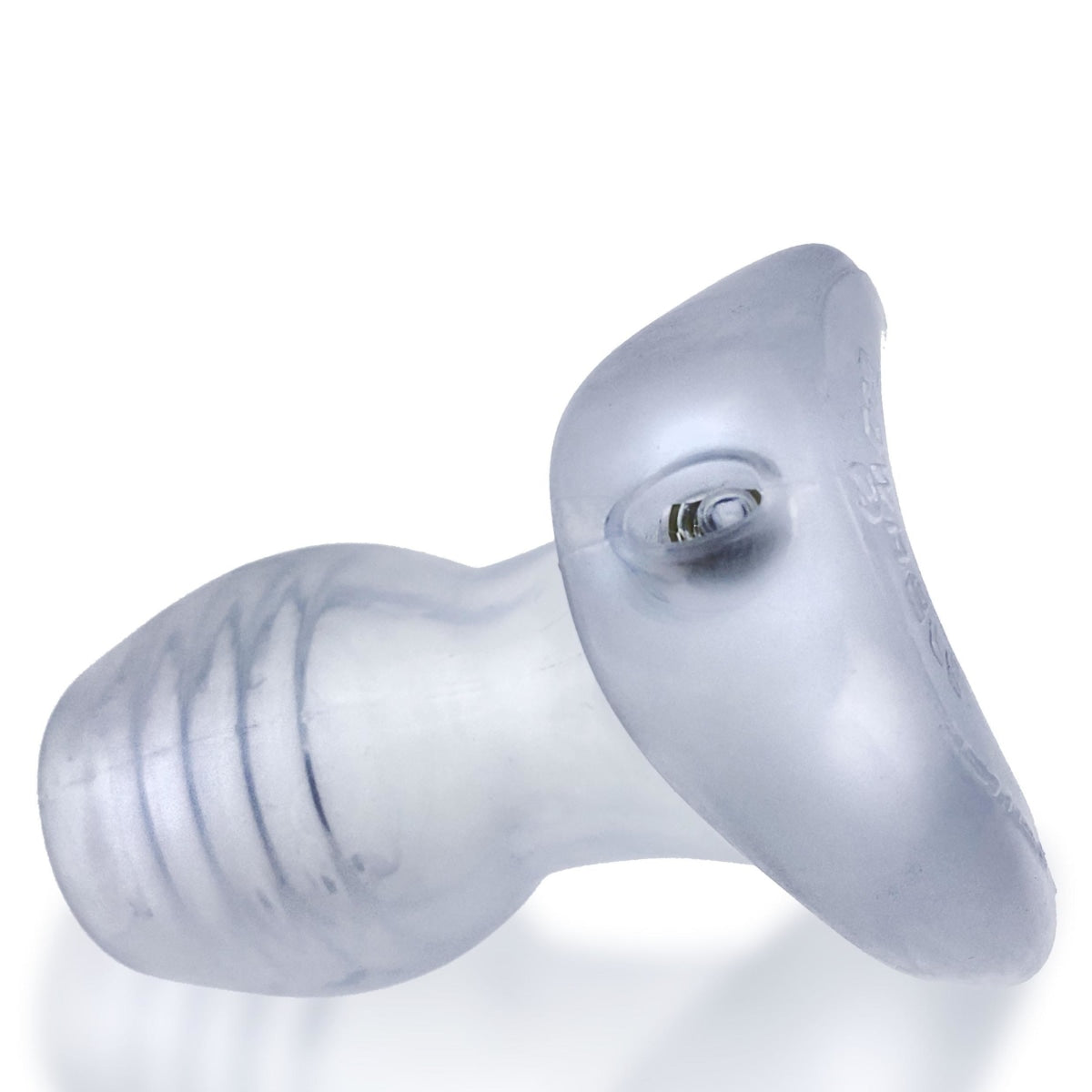 Glowhole-1 Buttplug W- Led Insert Small Clear Frost Intimates Adult Boutique