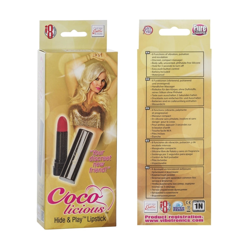 Hide & Play Lipstick Red California Exotic Novelties Sextoys for Women
