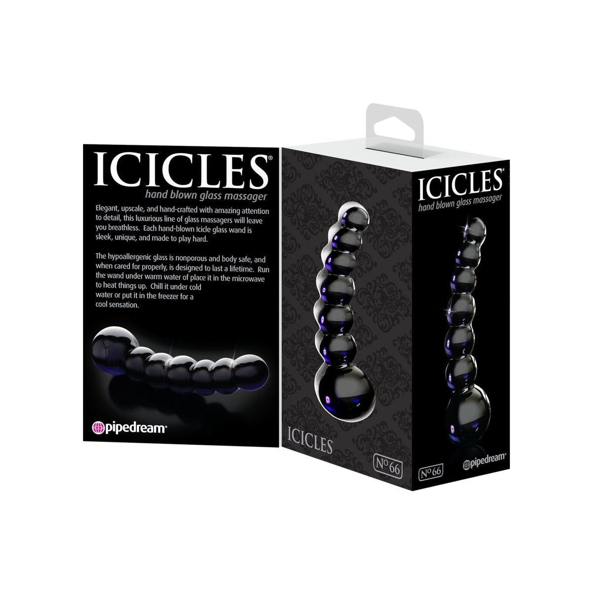Icicles #66 Black Intimates Adult Boutique