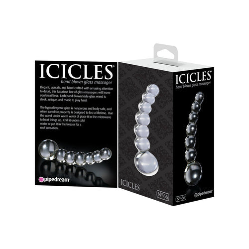 Icicles #66 Clear Pipedream Products Dildos