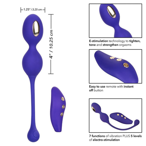 Impulse Estim Remote Dual Kegel California Exotic Novelties Sextoys for Women