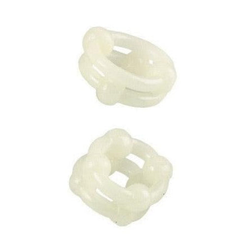 Island Rings Double Stackers- Glow California Exotic Novelties General