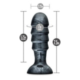 Jet Bruiser Carbon Metallic Black Butt Plug Intimates Adult Boutique