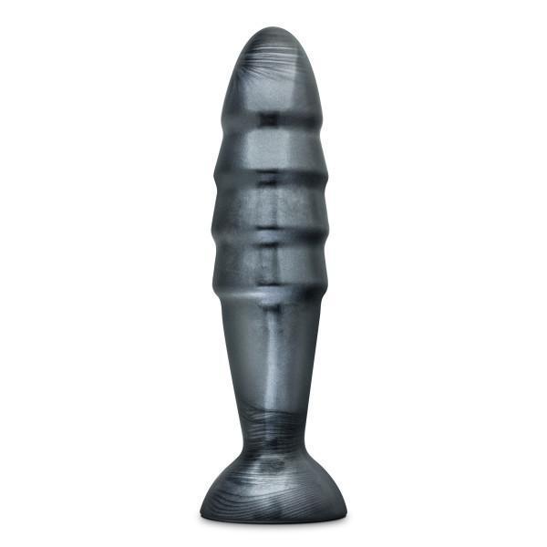 Jet Destructor Carbon Metallic Black Butt Plug Blush Novelties Anal Toys