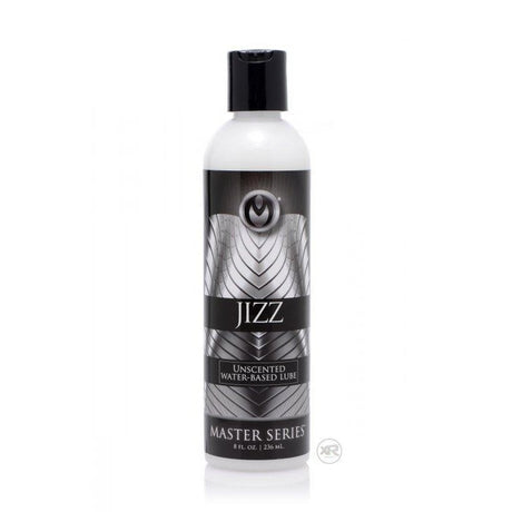 Master Series Jizz Unscented Water-based Lube 8oz Intimates Adult Boutique