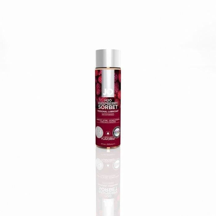 Jo H2o Raspberry Sorbet 4 Oz Oz Flavored Lube Intimates Adult Boutique