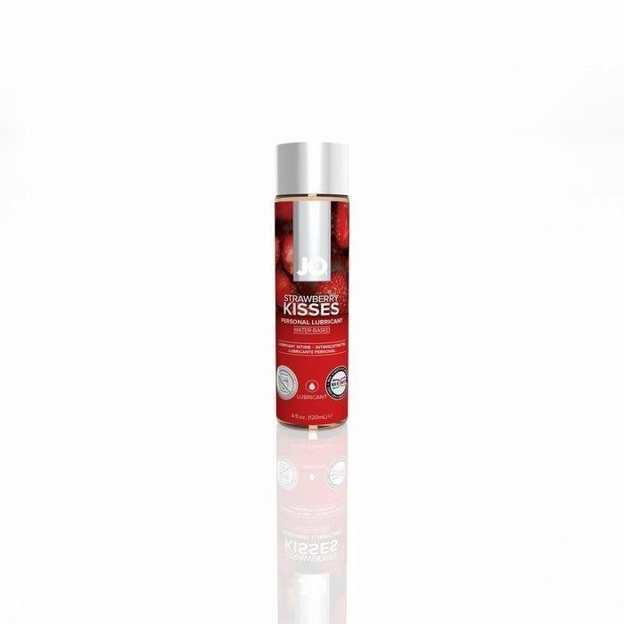 Jo H2o Strawberry Kiss 4 Oz Flavored Lube Intimates Adult Boutique