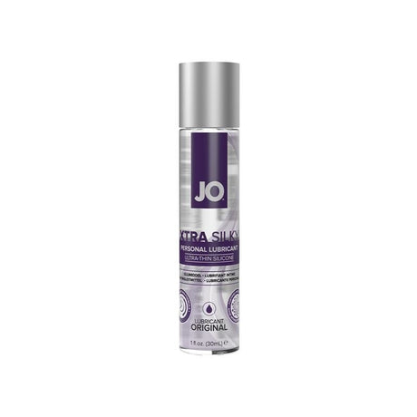 Jo Xtra Silky Ultra-thin Silicone Lubricant 1fl Oz Intimates Adult Boutique