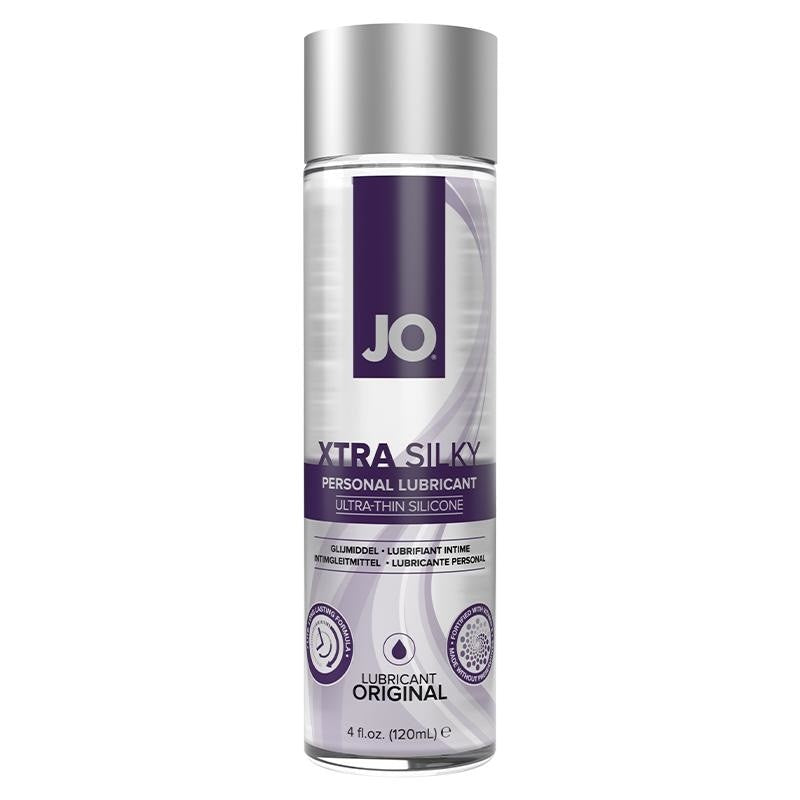 Jo Xtra Silky Ultra-thin Silicone Lubricant 4fl Oz Intimates Adult Boutique
