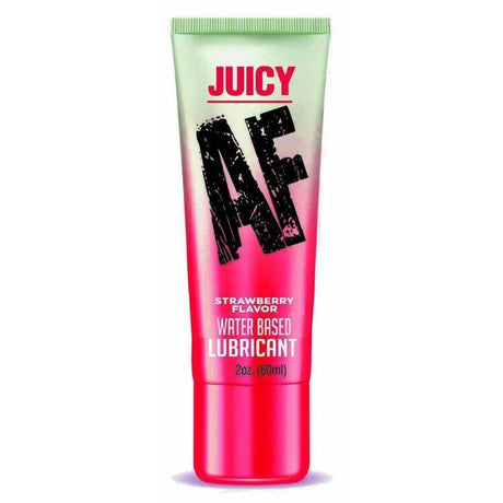 Juicy Af Lube Strawberry 2 Oz Intimates Adult Boutique