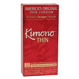 Kimono Lubricated Condom 12 Pk Intimates Adult Boutique