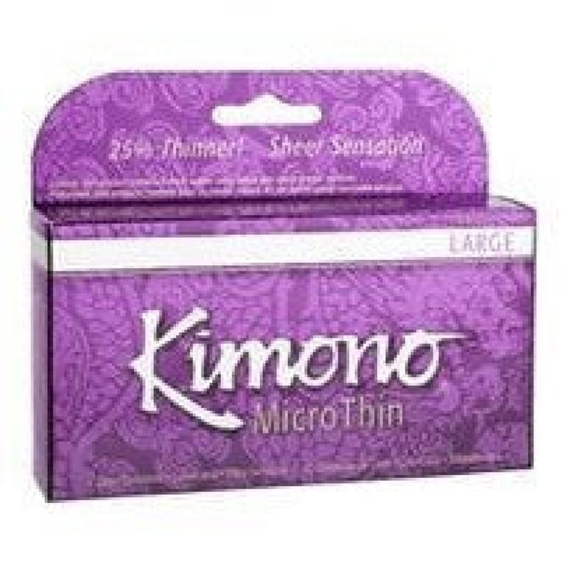 Kimono Microthin 12pk Large Paradise Products Condoms