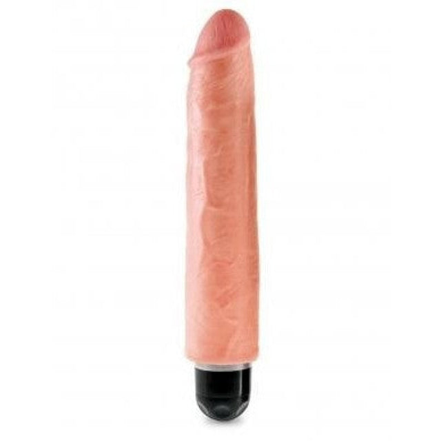 King Cock 10 In Vibrating Stiffy Light Intimates Adult Boutique