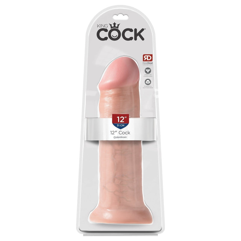 King Cock 12 In Cock Light Pipedream Products Dildos