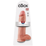 King Cock 12 In Cock W-balls Flesh Pipedream Products Dildos
