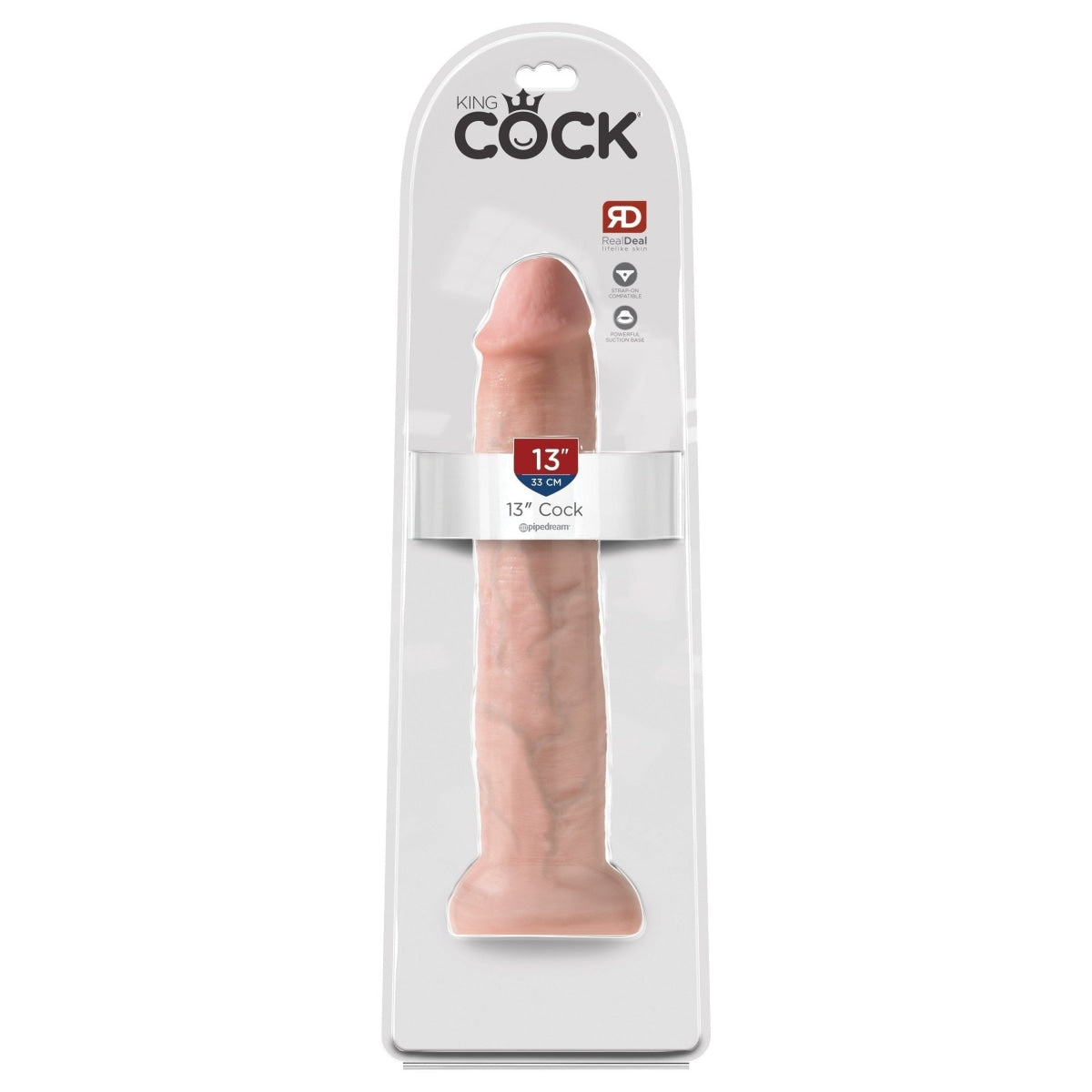 King Cock 13 In Cock Light Intimates Adult Boutique
