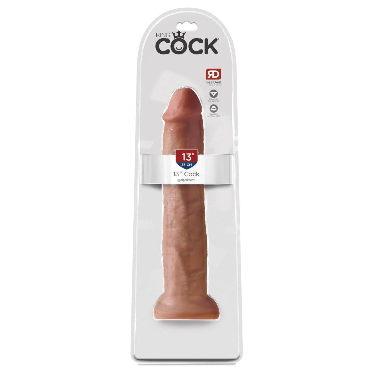 King Cock 13 In Cock Tan Intimates Adult Boutique