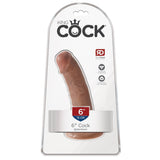 King Cock 6 In Cock Tan Intimates Adult Boutique
