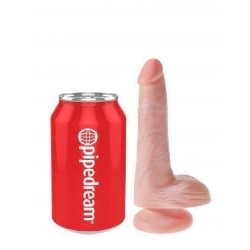 King Cock 6 In Cock W-balls Light Pipedream Products Dildos