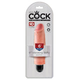 King Cock 6 In Vibrating Stiffy Light Intimates Adult Boutique