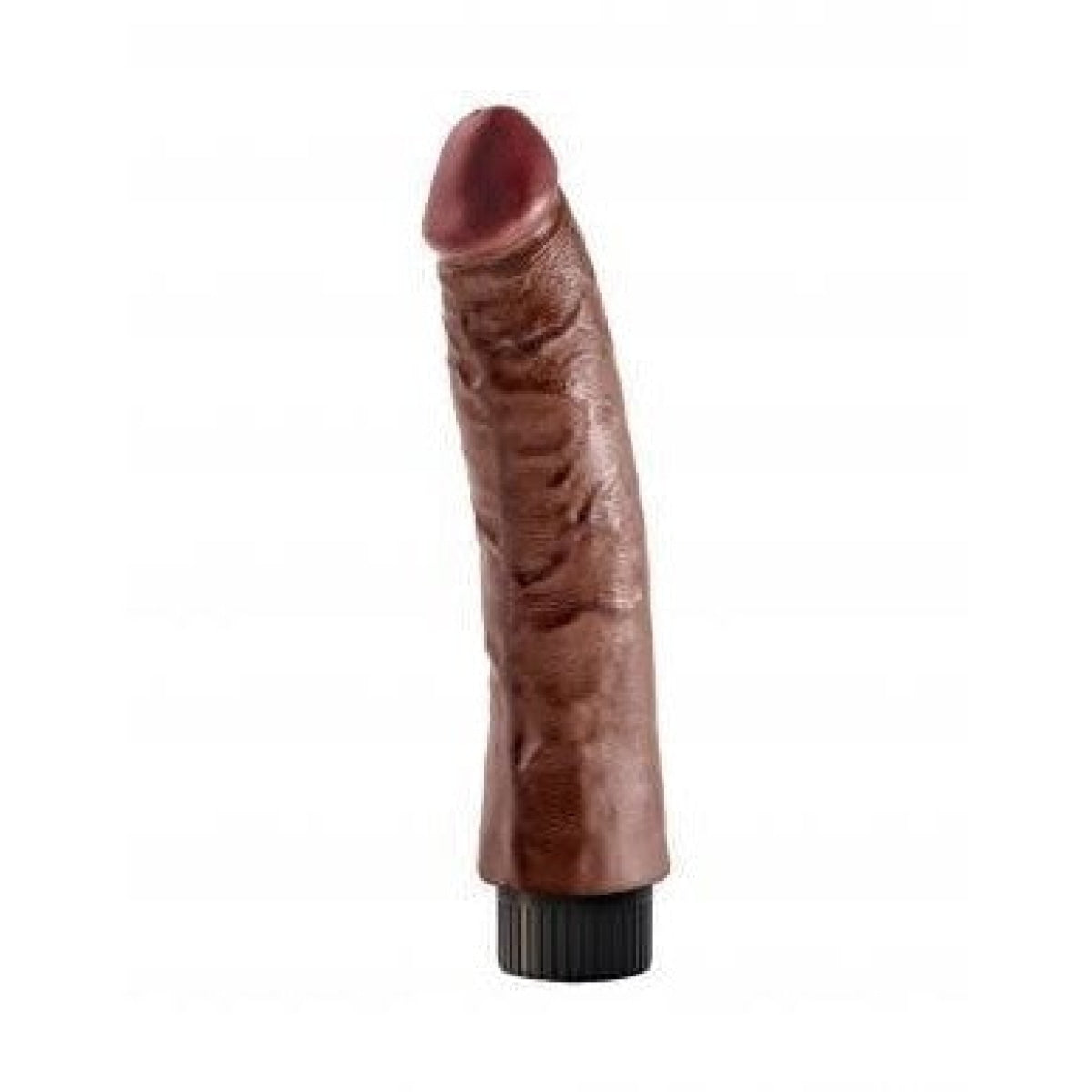 King Cock 7 In Cock Brown Vibrating Intimates Adult Boutique