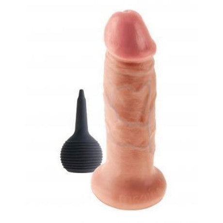 King Cock 7 In Squirting Cock Light Intimates Adult Boutique