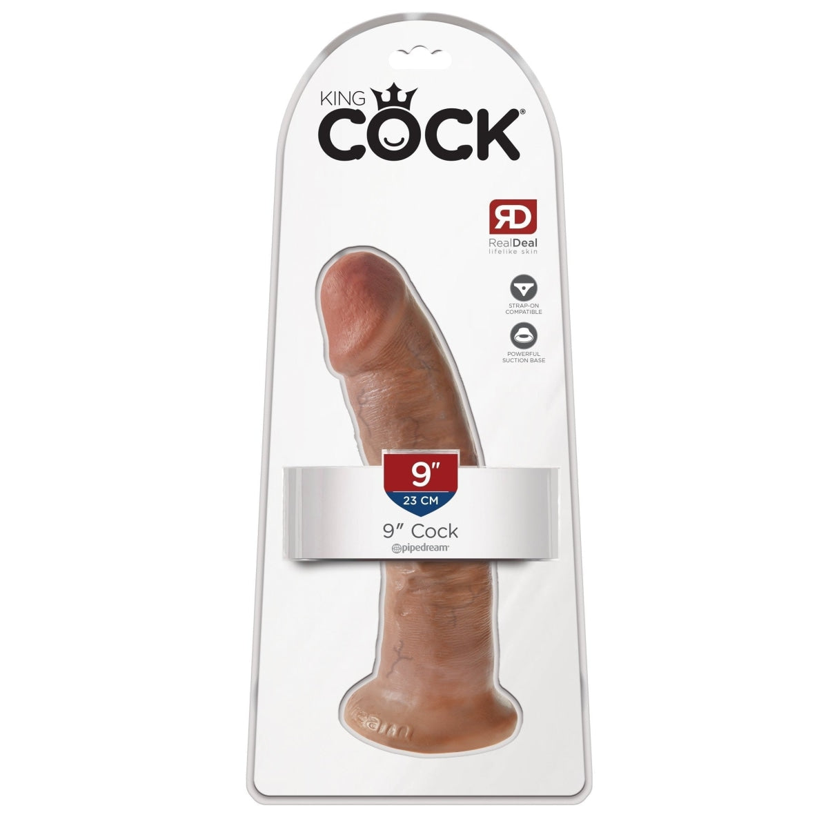 King Cock 9 In Cock Tan Intimates Adult Boutique