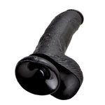 King Cock 9in Cock W-balls Black Pipedream Products Dildos