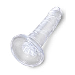King Cock Clear 6 In Cock W-o Balls Pipedream Products Dildos
