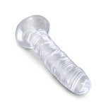 King Cock Clear 6 In Cock W-o Balls Pipedream Products Dildos