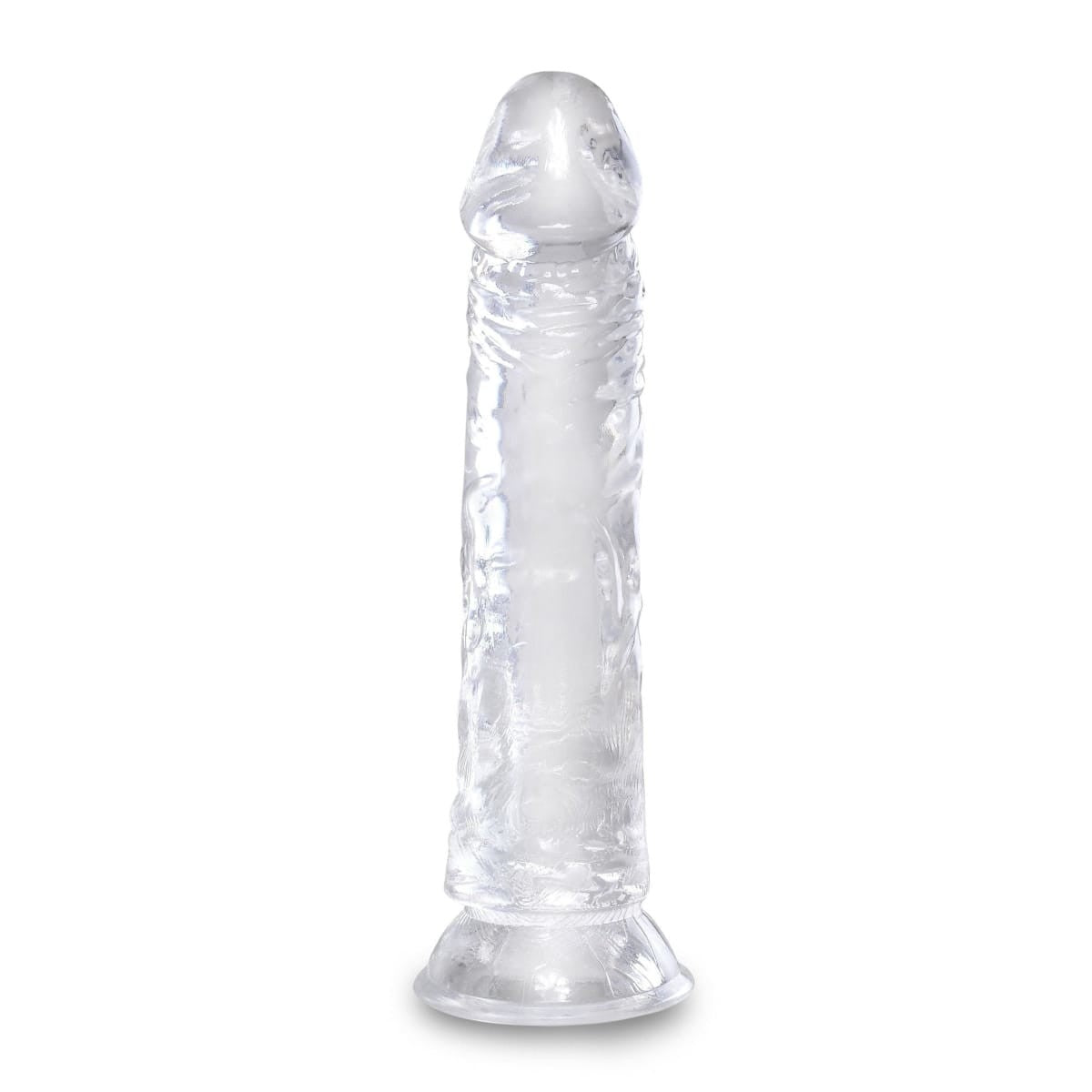 King Cock Clear 8 In Cock W-o Balls Intimates Adult Boutique