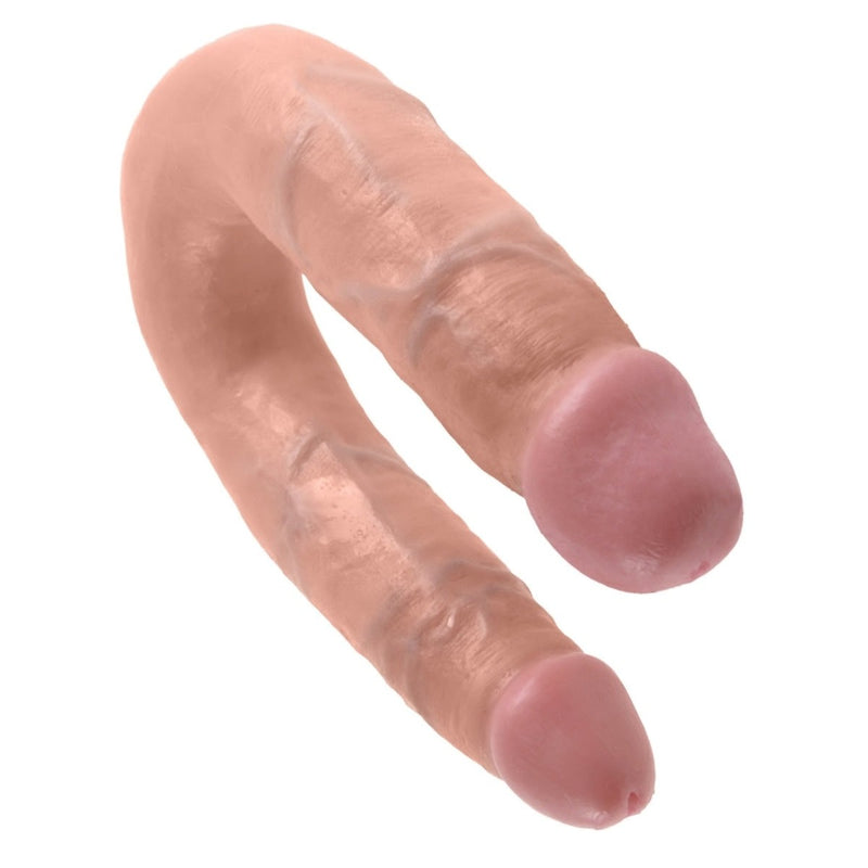 King Cock Double Trouble Medium Flesh Pipedream Products Dildos