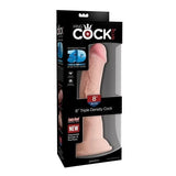 King Cock Plus 8 In Triple Density Cock Light Intimates Adult Boutique