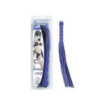 Leather 20in Strap Whip Purple Spartacus Fetish