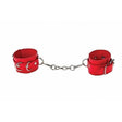 Leather Cuffs Red Intimates Adult Boutique
