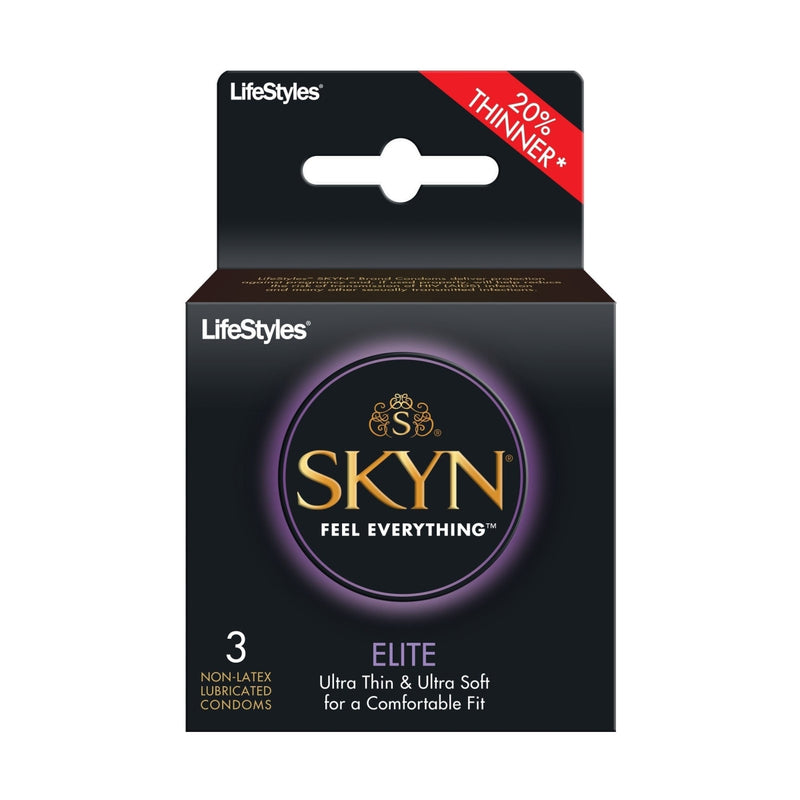 Lifestyles Skyn Elite 3pk Paradise Products Condoms