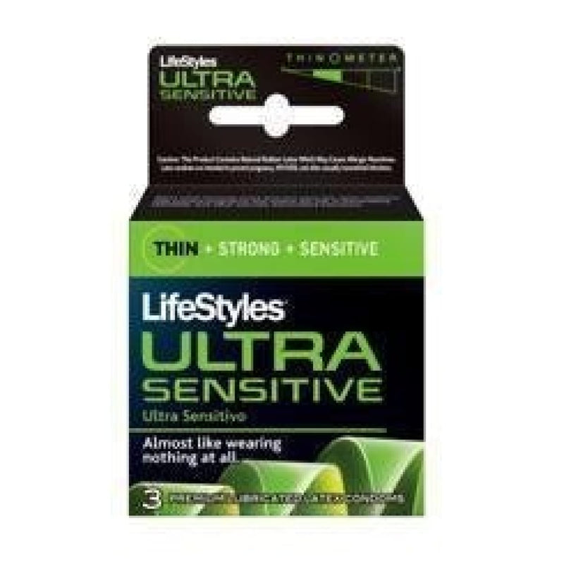 Lifestyles Ultra-sens-3pk Paradise Products Condoms