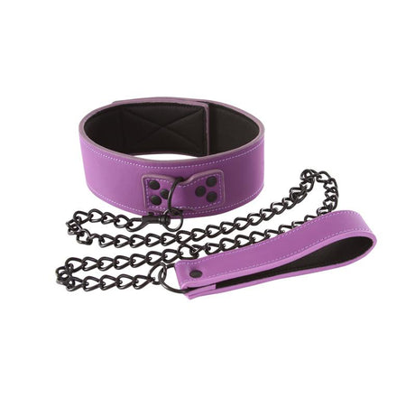 Lust Bondage Collar Purple Intimates Adult Boutique