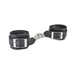 Lux Fetish Leatherette Cuffs Electric / Hustler Lingerie Fetish