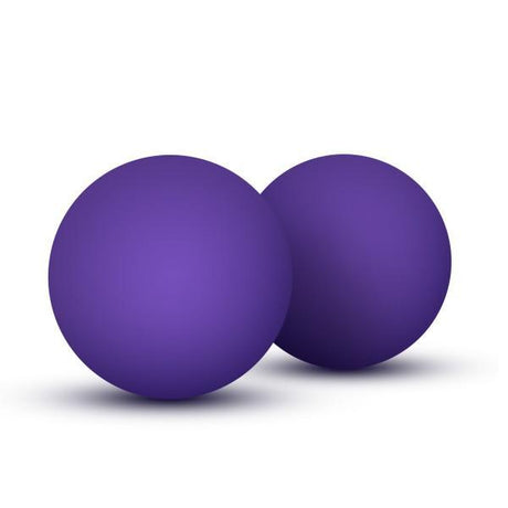 Luxe Double O Kegel Balls 0.8 Oz Purple Intimates Adult Boutique