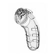 Mancage Chastity 5.5in Transparent Model 6 Intimates Adult Boutique