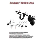 Mancage Model 20 Chastity 3.5 In Silicone Cock Cage SHOTS AMERICA Fetish