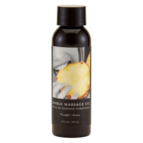 Massage Oil Edible Pineapple 2oz Intimates Adult Boutique