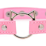 Master Series Kinky Kitty Ring Slim Choker Pink – Sex Shop Intimates Adult Boutique