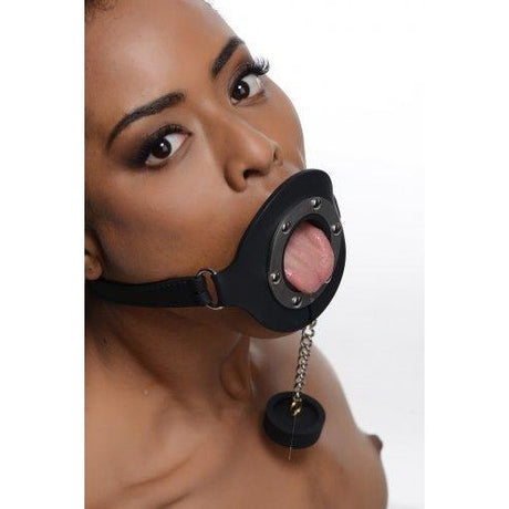 Master Series Pie Hole Silicone Feeding Gag Intimates Adult Boutique