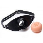Master Series Pussy Face Oral Sex Mouth Gag XR Brands Fetish