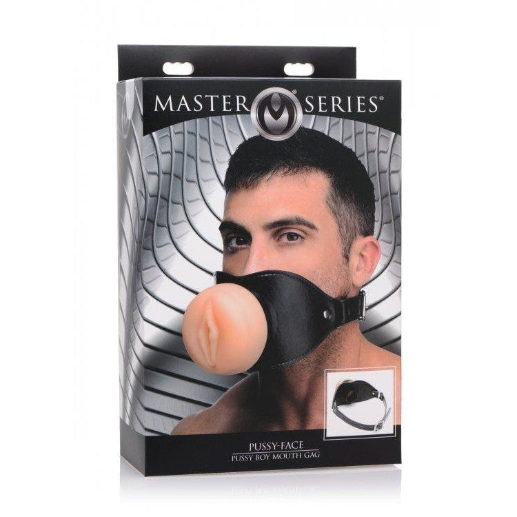Master Series Pussy Face Oral Sex Mouth Gag Intimates Adult Boutique