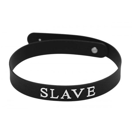 Master Series Silicone Collar Slave Intimates Adult Boutique